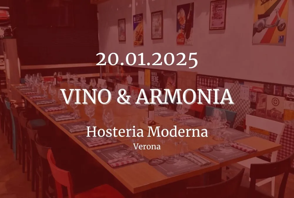 VINO & ARMONIA – Hosteria Moderna Verona